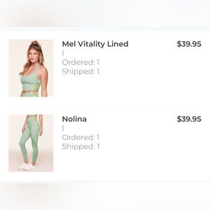 Adore Me Workout Set